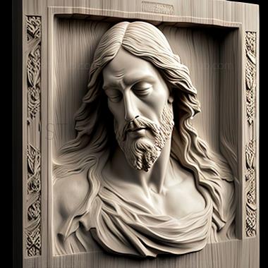 3D model st jesus (STL)